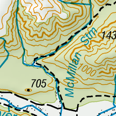Map grid tile